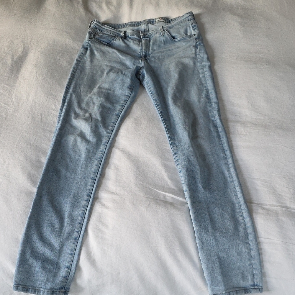 AG Adriano Goldschmied Light Blue Skinny Jeans